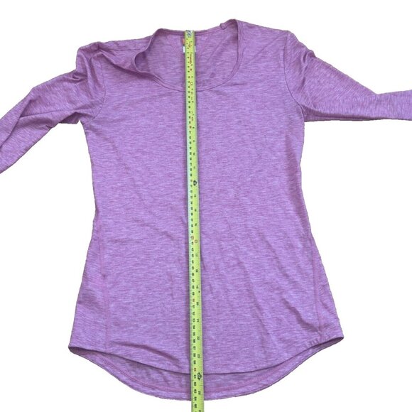 LUCY TECH Purple Lilac Long Sleeve Activewear Top Women’s XS - Picture 7 of 7